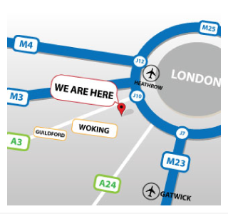 Map Overlay – Send Business Centre Map Overlay - Send Business Centre