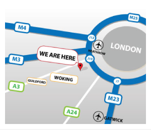 Map Overlay Send Business Centre